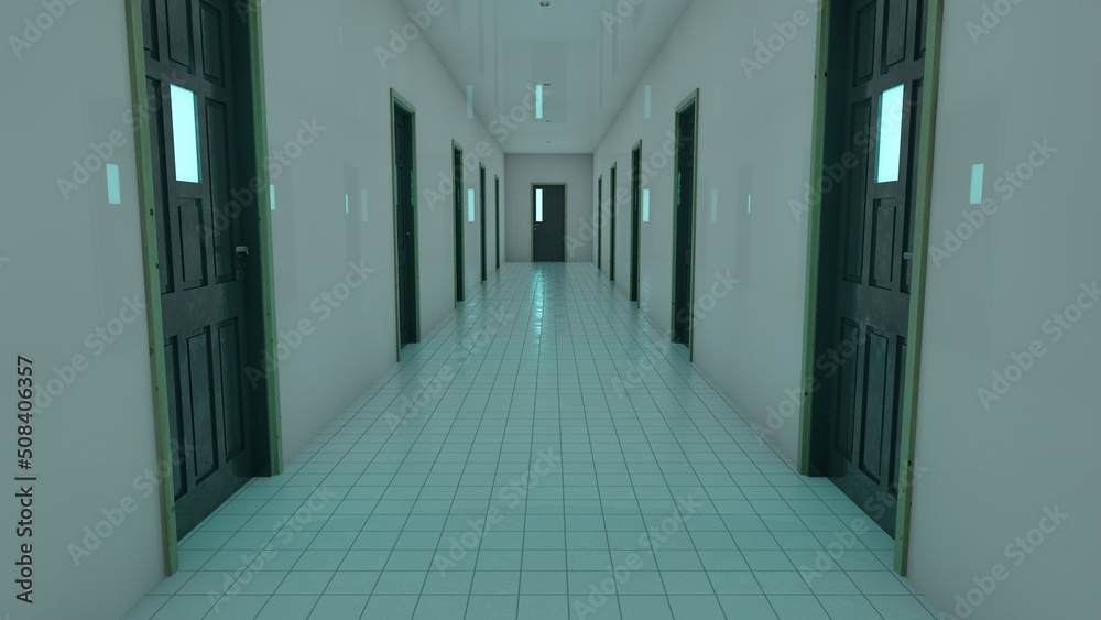 corridor in a corridor