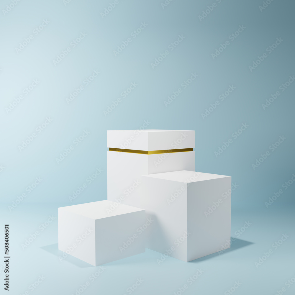 3d background products Show pedestal scenes with geometric platforms white background. with podium. Stand to display cosmetic products on stage. 3d render, 3d illustration 3d background products Show pedestal scenes with geometric platforms white background. with podium. Stand to display cosmetic products on stage. 3d render, 3d illustration
