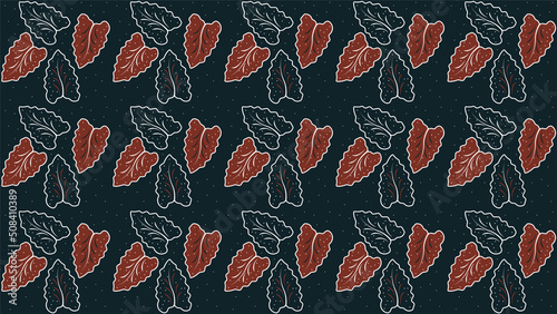 Indonesian batik, simbut pattern, suitable for background, poster, or fashion style