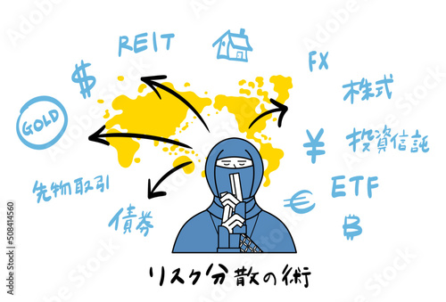 リスク分散_忍者