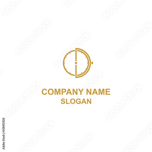 O and D letter initial, watch and jewellery store logo.