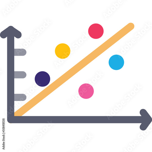 Scatter Plot Icon