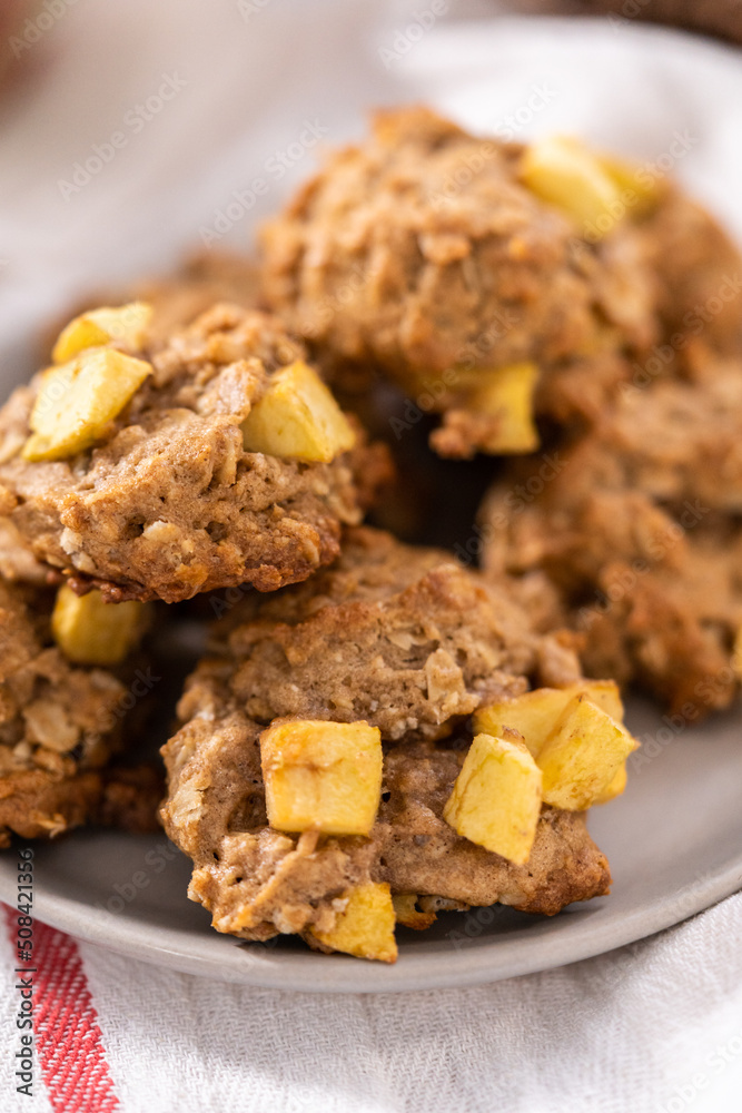 Apple oatmeal cookies Apple oatmeal cookies