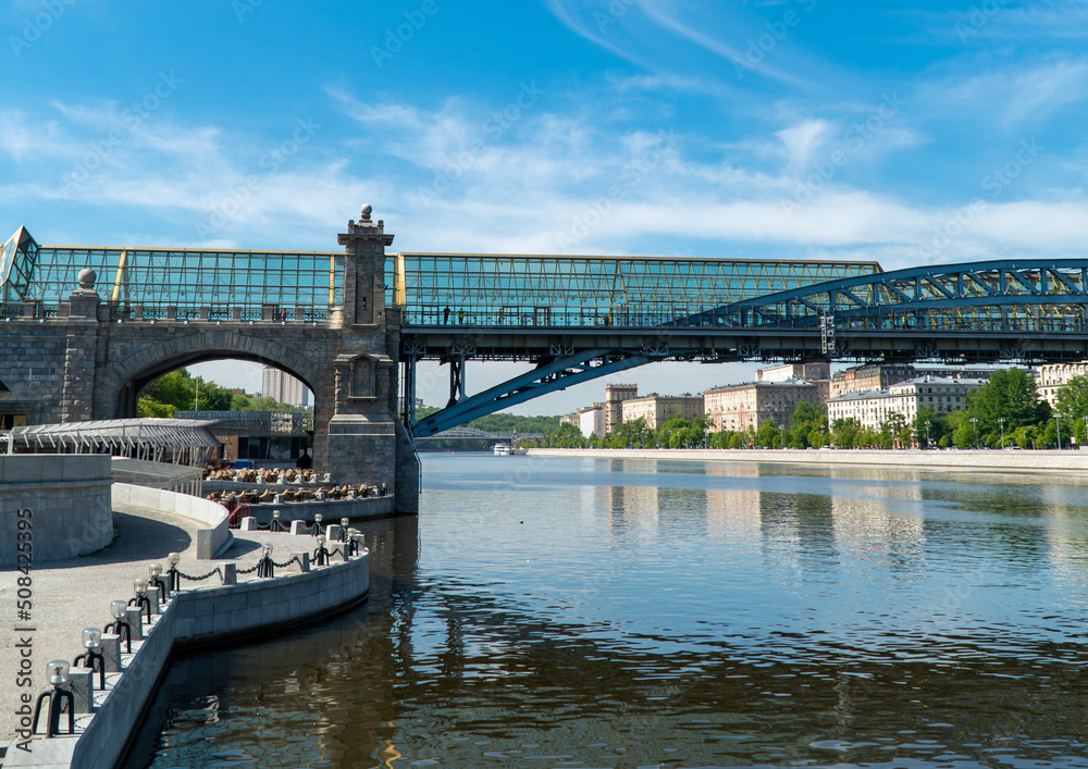 Fototapeta premium bridge over the river