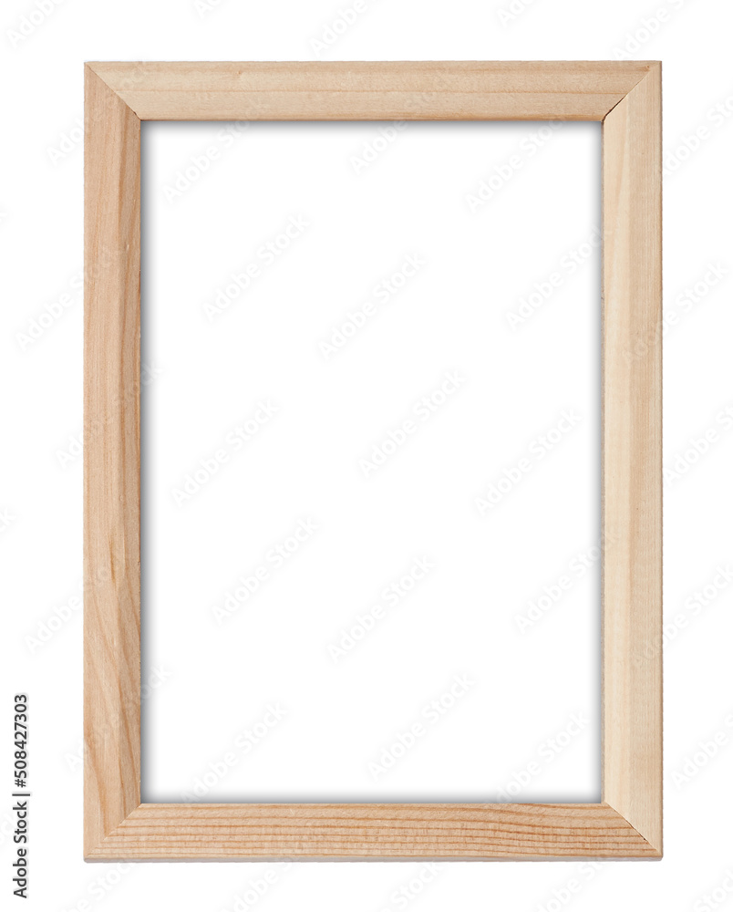 photo frame on a white background isolate.