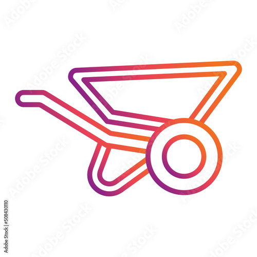 Wheelbarrow Icon