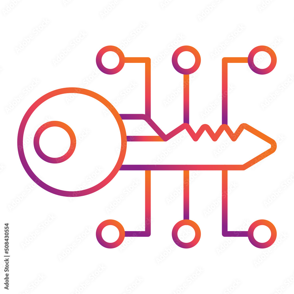 Key Decoder Icon Key Decoder Icon