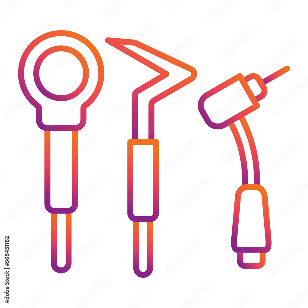 Dentist Tools Icon Dentist Tools Icon
