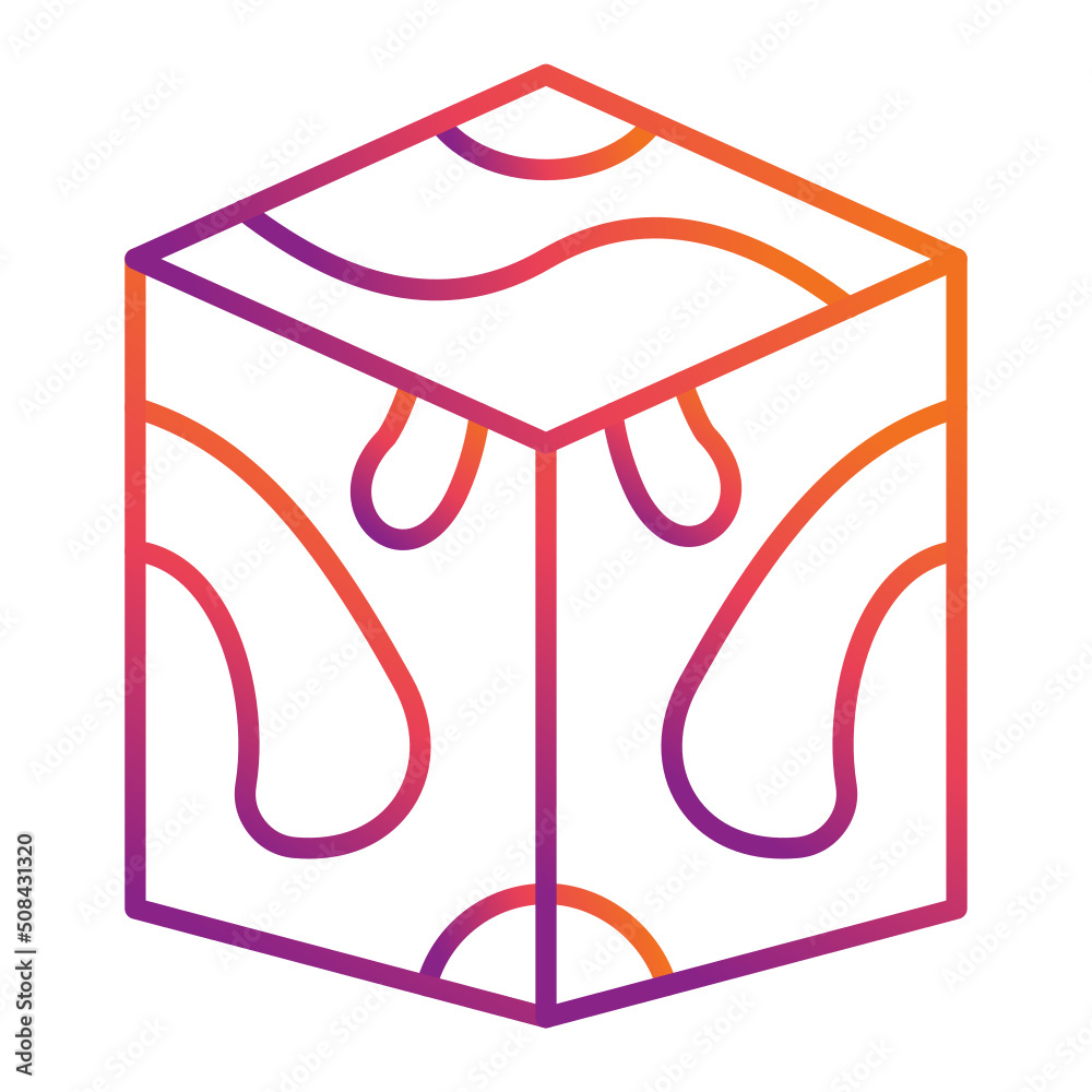 Diced Beef Icon Diced Beef Icon