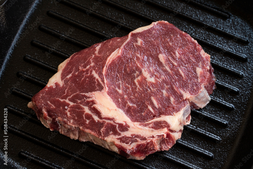 grilled steak on the grill grilled steak on the grill