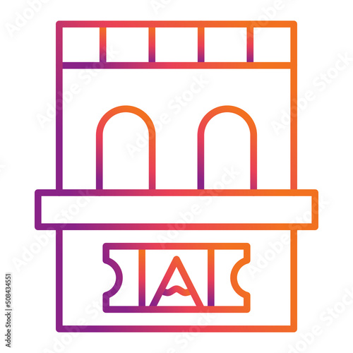 Ticket Office Icon