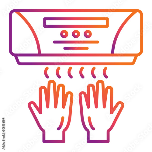 Hands Dryer Icon