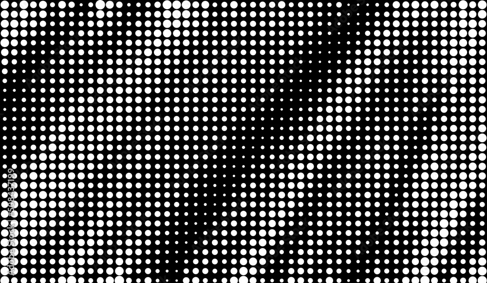 Fototapeta premium abstract black and white halftone background