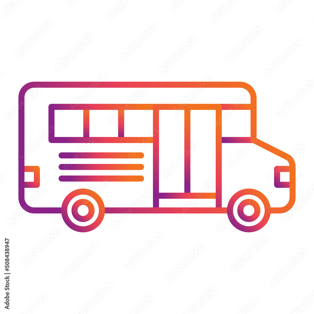 School Bus Icon