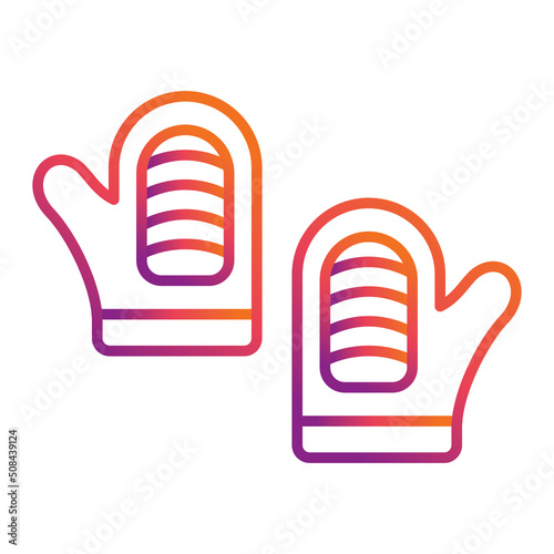 Oven glove Icon