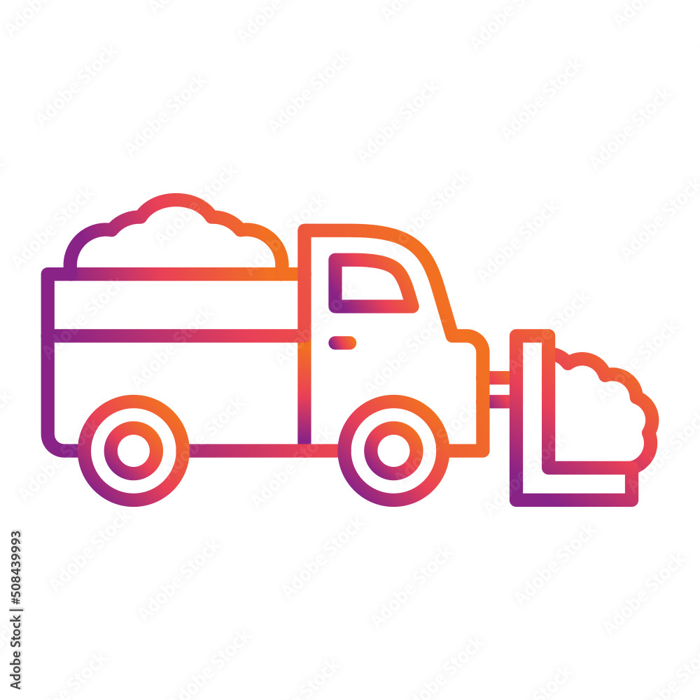 Snowplow Icon Snowplow Icon