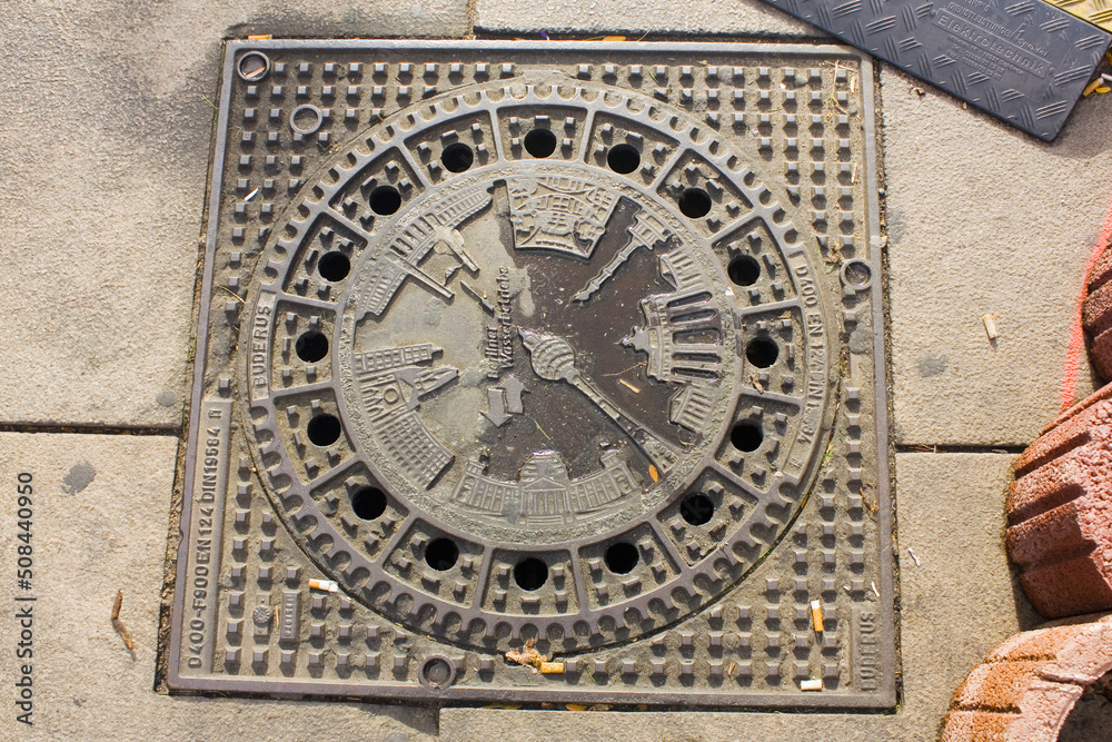 Manhole in Berlin