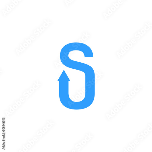 S arrow logo