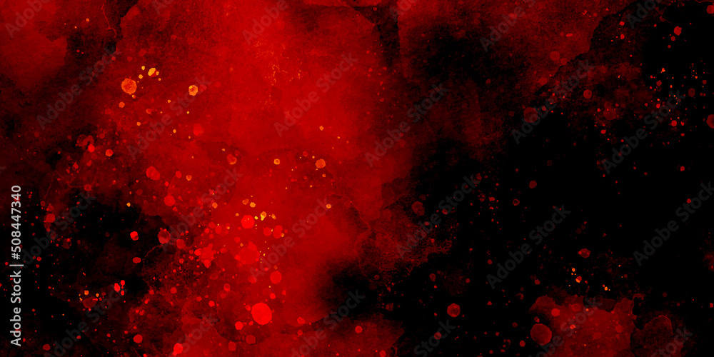 Red grunge texture with flash of light bright red texture background, abstract textured aged backdrop. Red abstraction. Red granite. Red granite background. Old vintage retro red background texture.