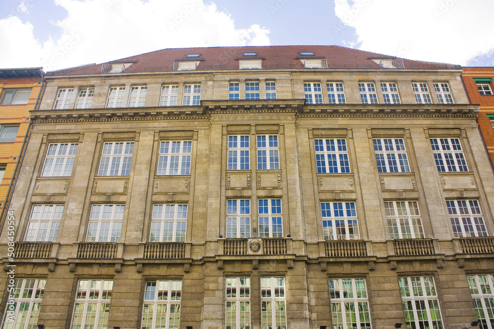 Old buildings in Old Town of Berlin