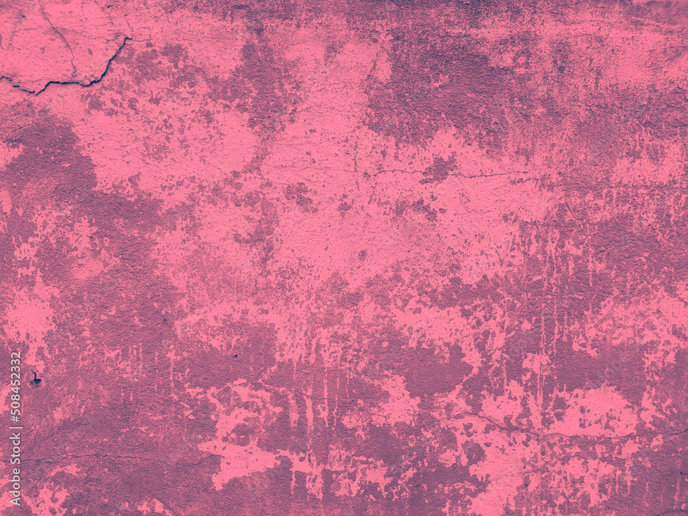 Pink textured wall. Abstract background.