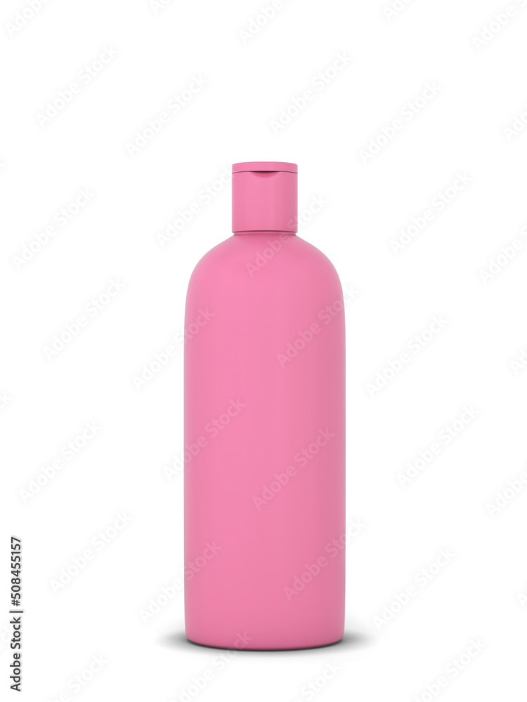 Cosmetics packaging - shampoo or gel bottle Cosmetics packaging - shampoo or gel bottle