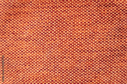 Orange mini squares fabric texture bg