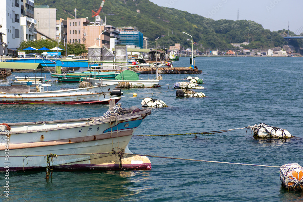 Obraz premium 漁船 広島県尾道市
