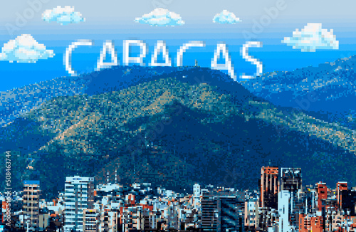 Caracas en pixeles 