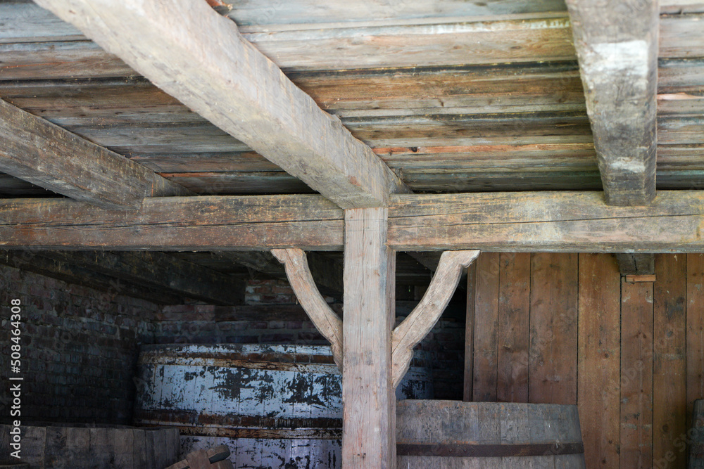 farm house in Bavaria with many details from the roof to wooden windows and doors