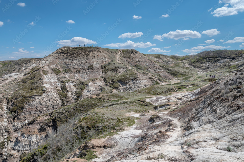 Horse Thief Canyon in the Red Deer River valley near Drumheller, Alberta, Canada