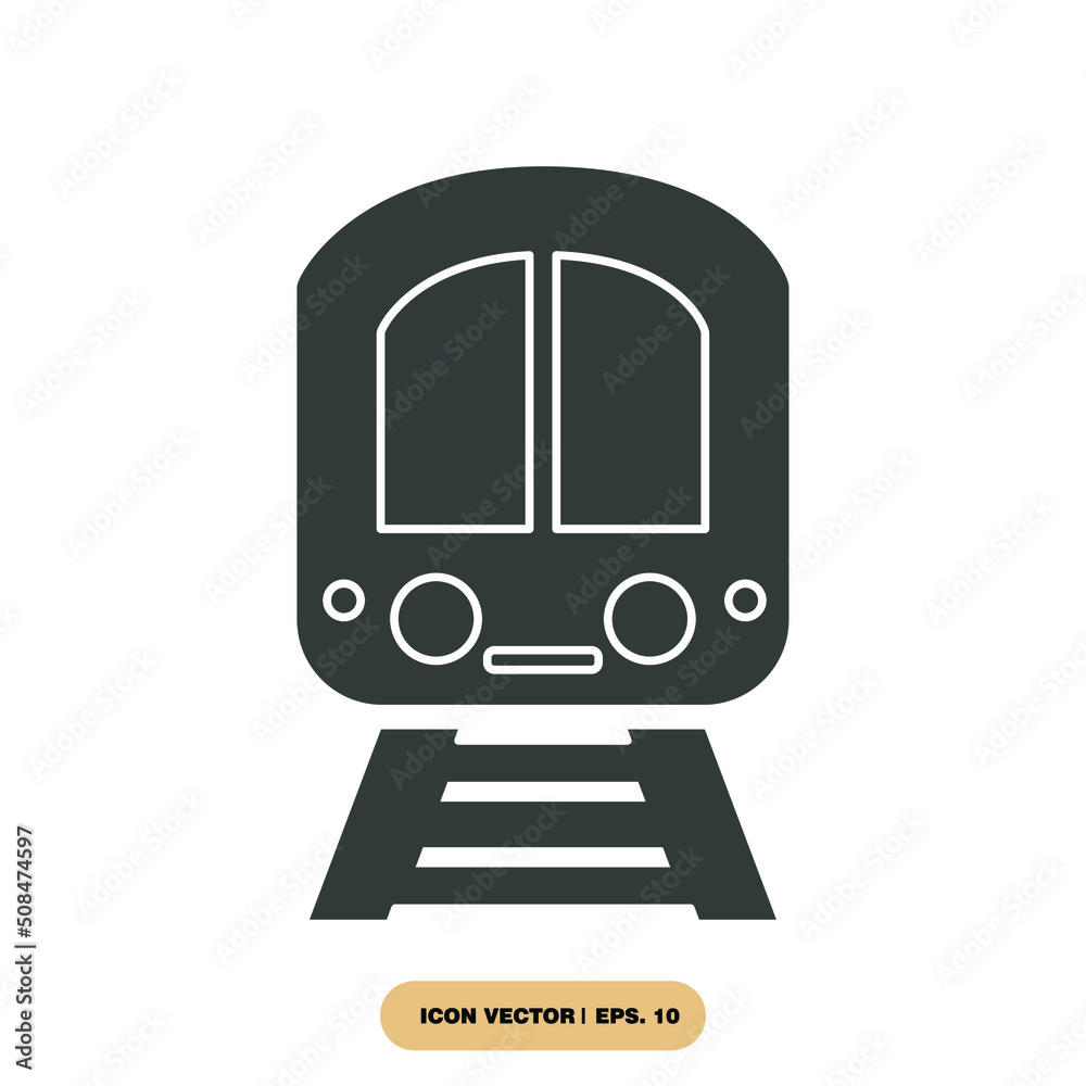 train icons  symbol vector elements for infographic web