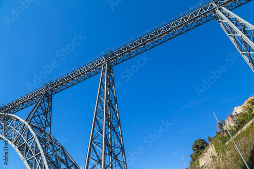 Maria Pia Bridge over the Douro river