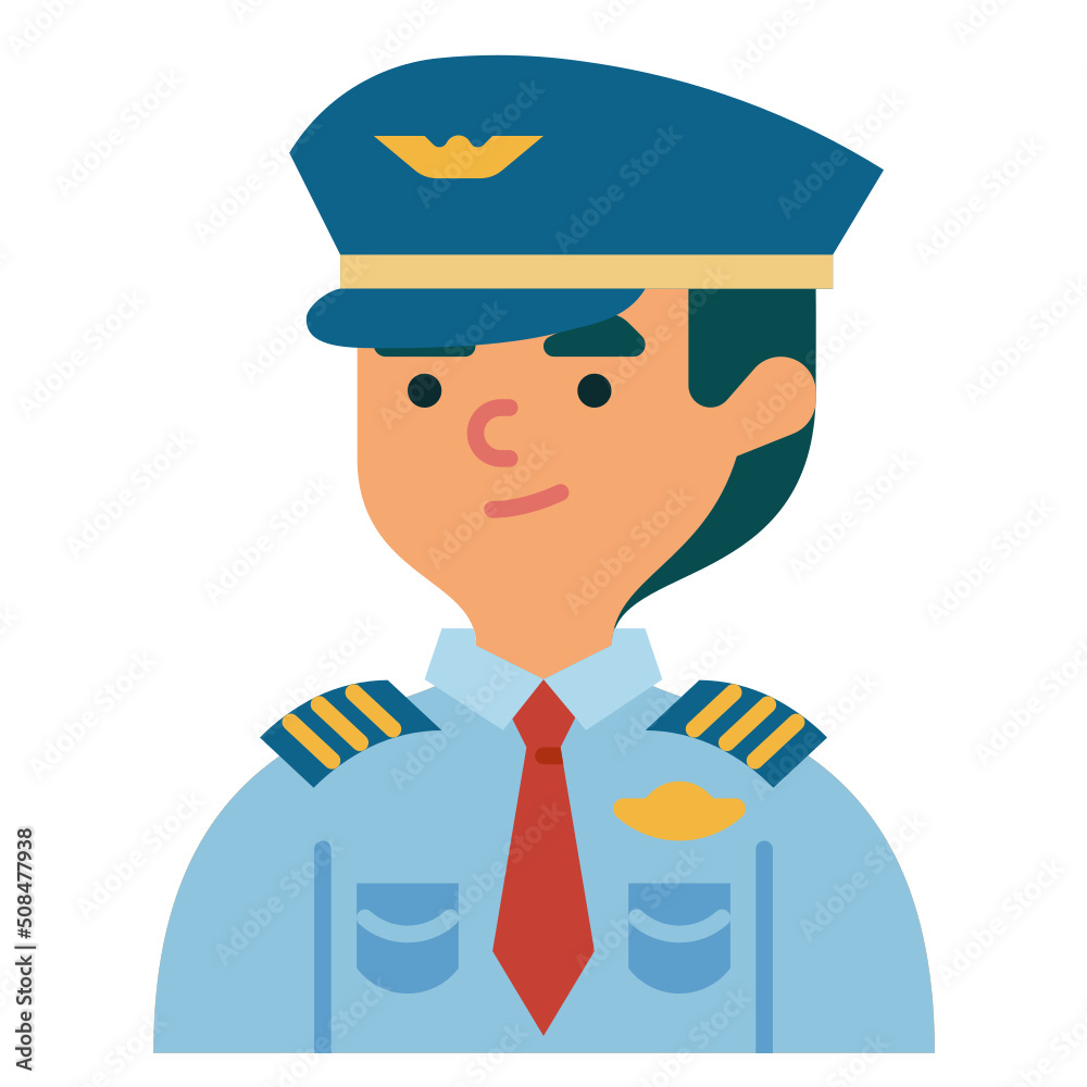 pilot line icon pilot line icon