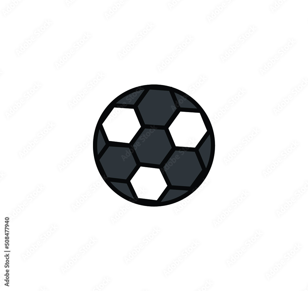 Soccer Ball Symbol, Football Ball Icon, Soccer ball icon vector design template. Soccer Ball Symbol, Football Ball Icon, Soccer ball icon vector design template.