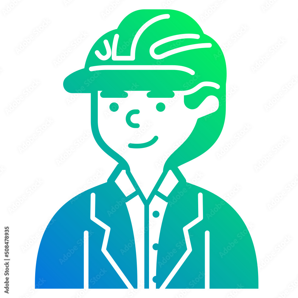 engineer line icon engineer line icon