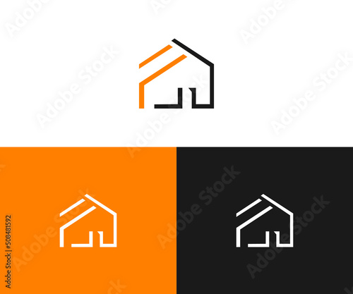 f home logo design
