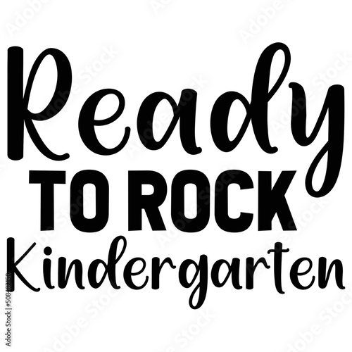 Ready to Rock Kindergarten