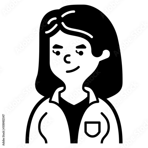 freelance line icon
