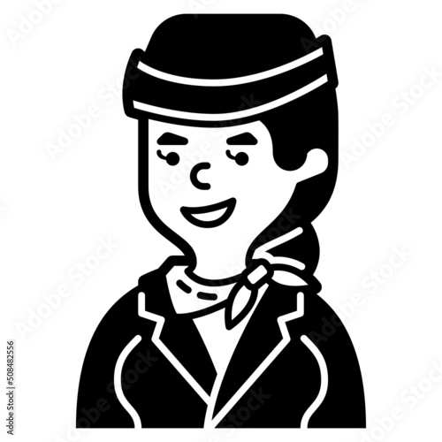 hostess line icon