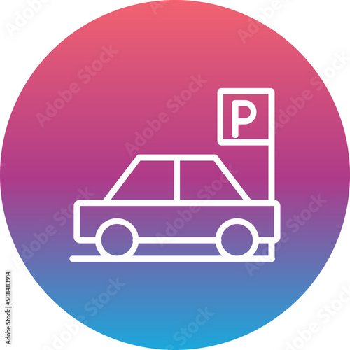 Car Parking Icon 