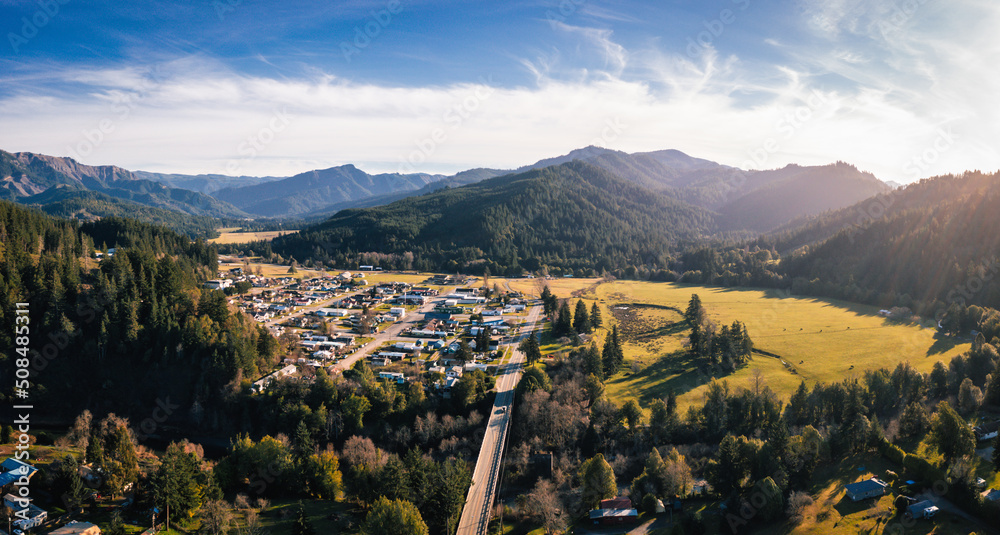City of Powers, Oregon in the Rogue River Siskiyou National Forest
