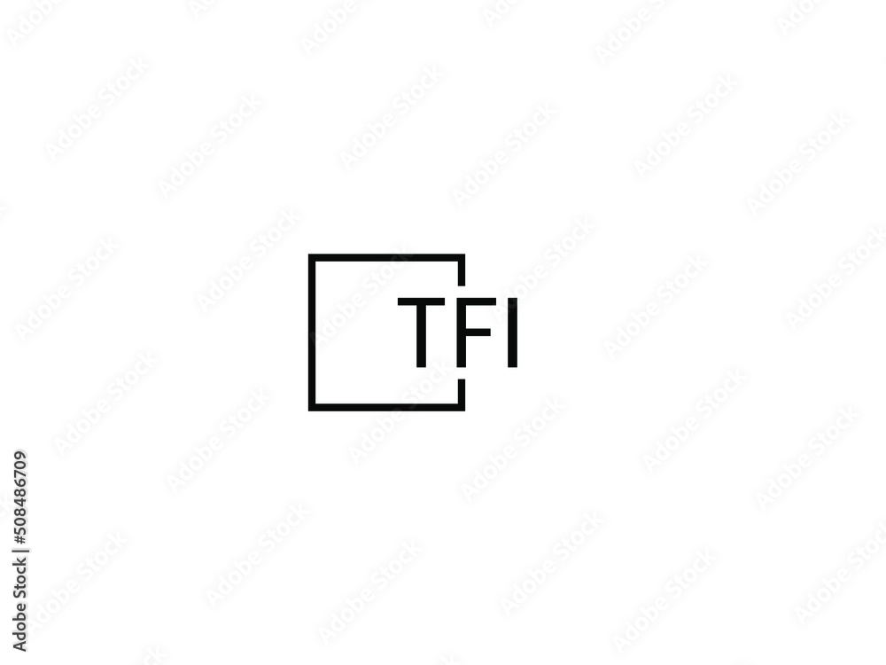 TFI Letter Initial Logo Design Vector Illustration TFI Letter Initial Logo Design Vector Illustration