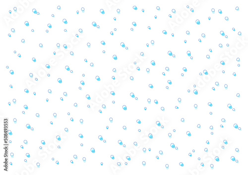 しずく・水玉模様の背景イラスト