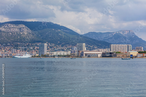 Panoramique de la ville de Toulon
