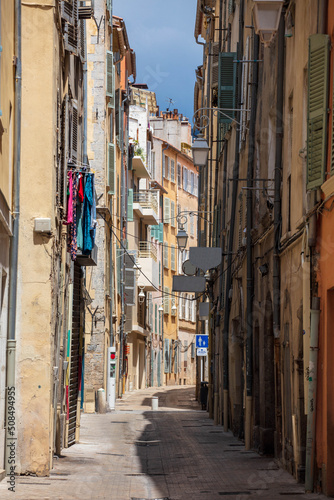 Maisons color  es dans le centre de Toulon