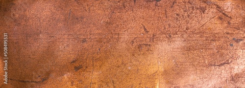 Konstfotografi copper sheet with colorful. background or textura patterns