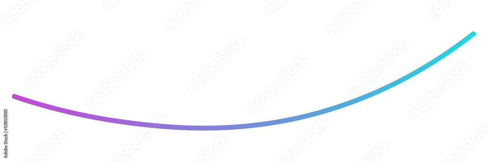 gradient curve line
