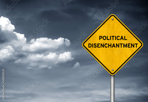 political disenchantment photo