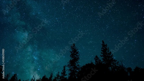 Milky Way Galaxy with Meteor Shower 73P/Schwassmann-Wachmann 3. 20220530.